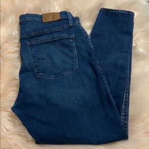 Madewell high rise skinny jeans